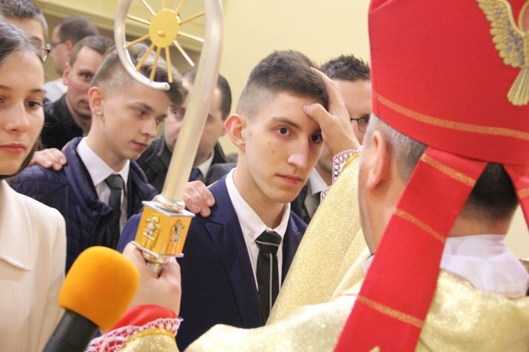 Bierzmowanie w Radomyślu Wielkim