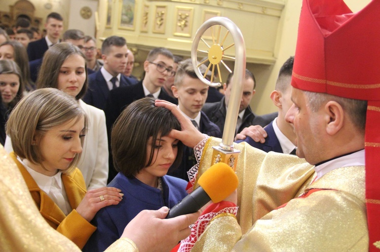 Bierzmowanie w Radomyślu Wielkim