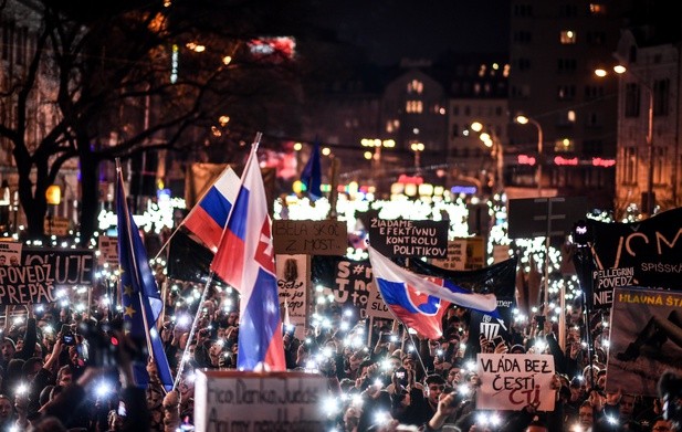 Kolejne demonstracje na Słowacji