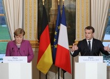 Macron i Merkel opracują wspólny plan reformy Unii Europejskiej