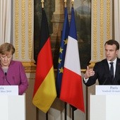 Macron i Merkel opracują wspólny plan reformy Unii Europejskiej