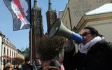 Zwolennicy aborcji protestowali na Ostrowie Tumskim