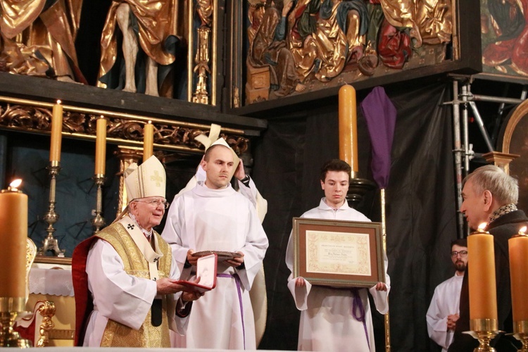 Medal "Pro Ecclesia et Pontifice" dla Antoniego Zięby