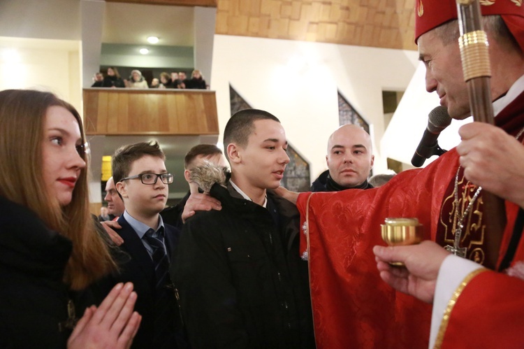 Bierzmowanie w par. Miłosierdzia Bożego w Tarnowie