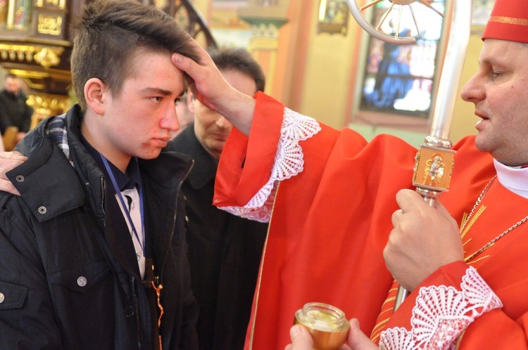 Bierzmowanie w Otfinowie