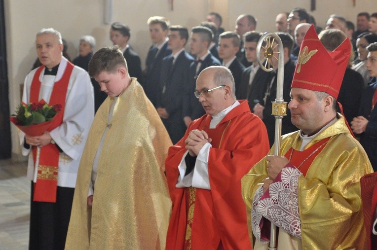 Bierzmowanie w Łęgu-Zamościu