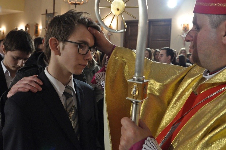 Bierzmowanie w Łęgu-Zamościu