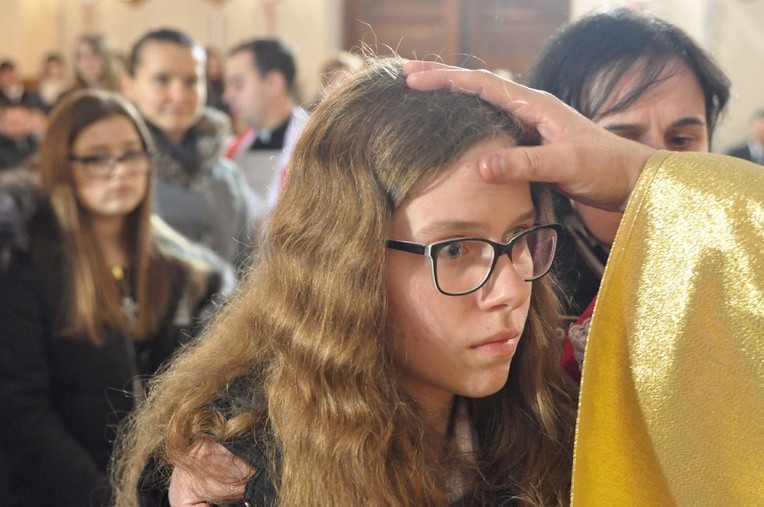 Bierzmowanie w Łęgu-Zamościu