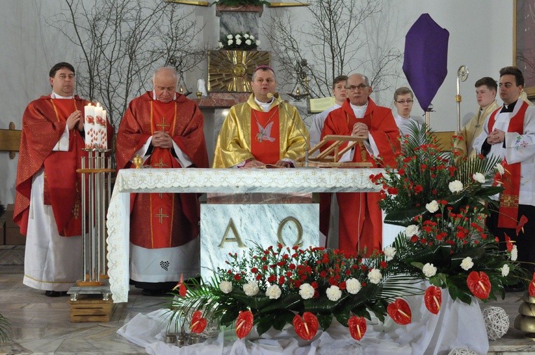 Bierzmowanie w Łęgu-Zamościu