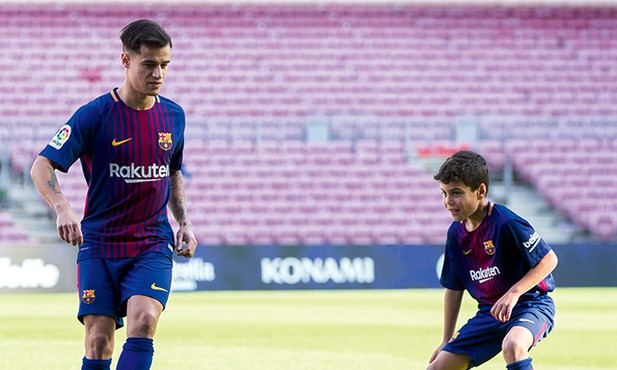 Philippe Coutinho  od dziecka marzył o grze  w FC Barcelona