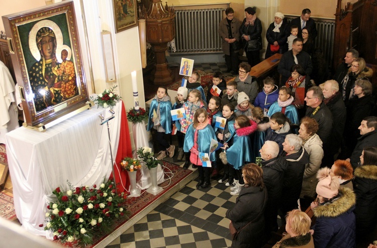 Ikona w parafii św. Izydora w Markach