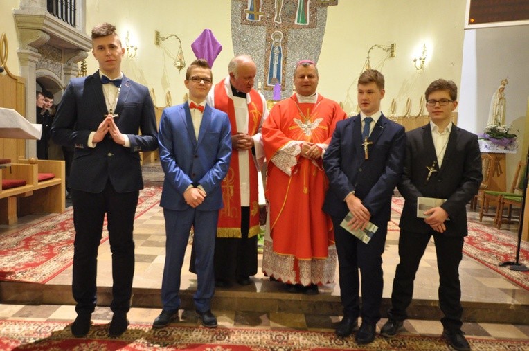 Bierzmowanie w Żabnie