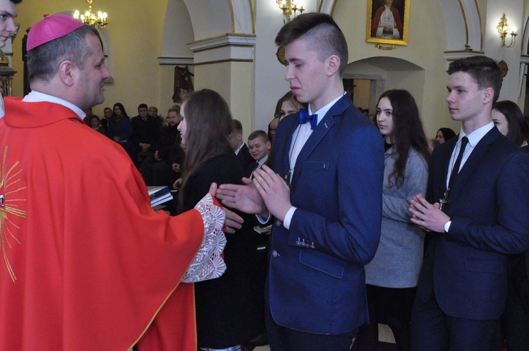 Bierzmowanie w Żabnie