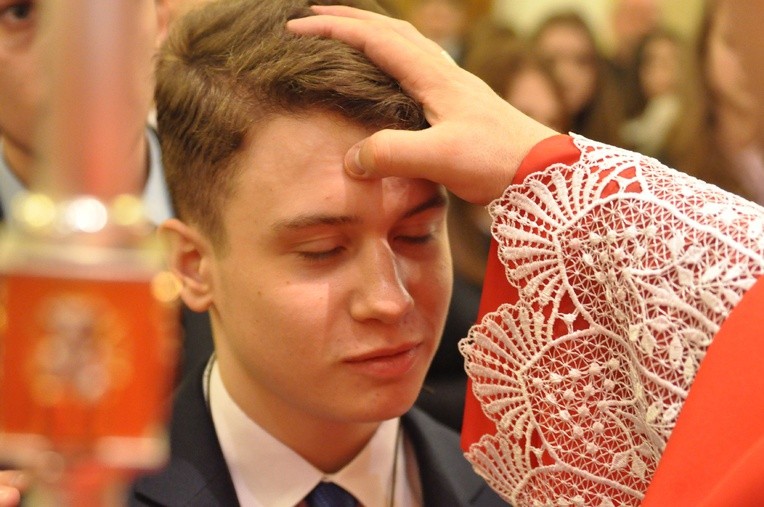 Bierzmowanie w Żabnie