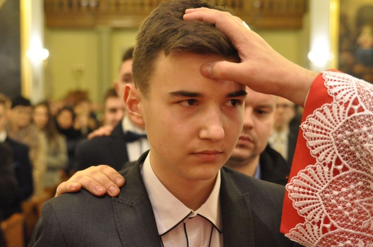 Bierzmowanie w Żabnie