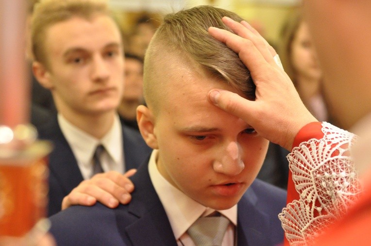 Bierzmowanie w Żabnie