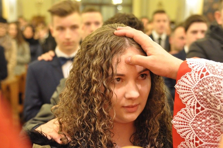 Bierzmowanie w Żabnie