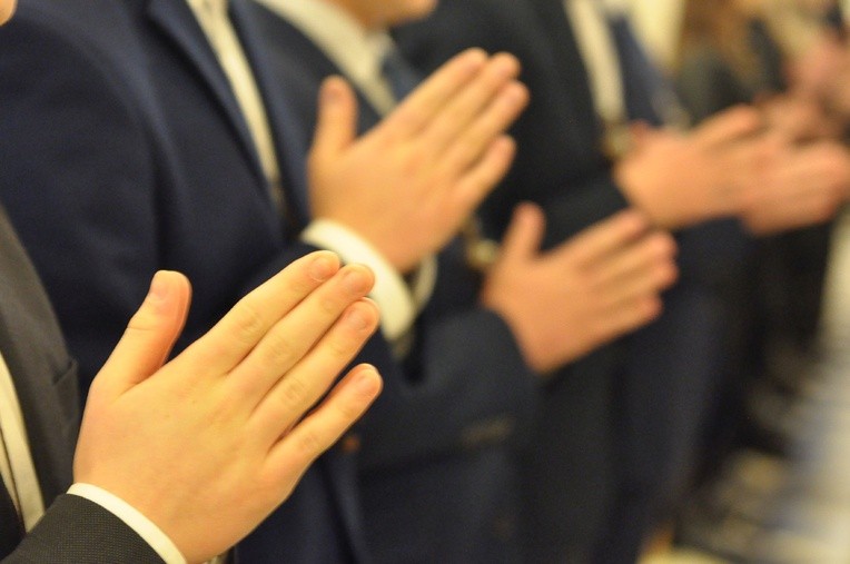 Bierzmowanie w Żabnie