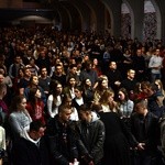 Pielgrzymka maturzystów - aula i bazylika