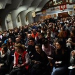 Pielgrzymka maturzystów - aula i bazylika