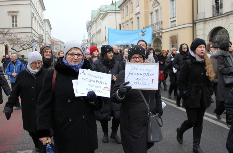 Biały i Czarny piątek w Warszawie