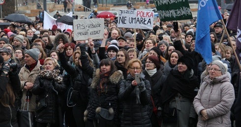 "Czarny piątek" w Katowicach