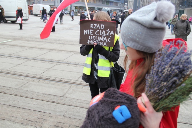 "Czarny piątek" na rynku w Katowicach