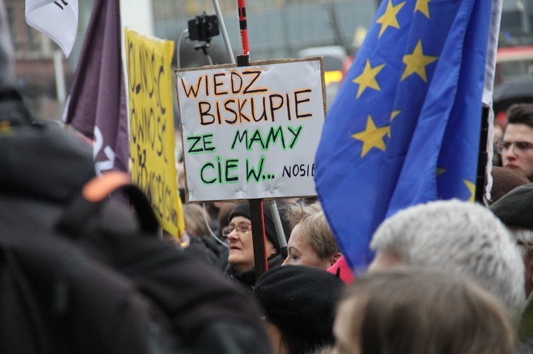 "Czarny piątek" na rynku w Katowicach