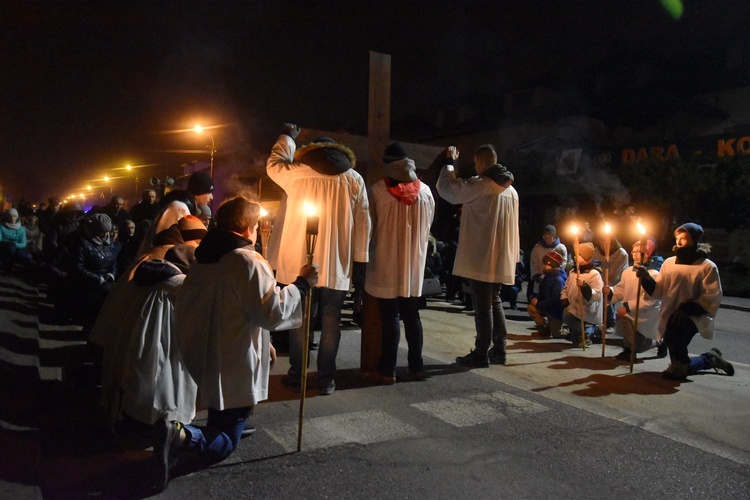 Przasnysz. Droga Krzyżowa w intencji nienarodzonych