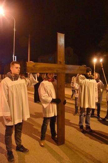 Przasnysz. Droga Krzyżowa w intencji nienarodzonych