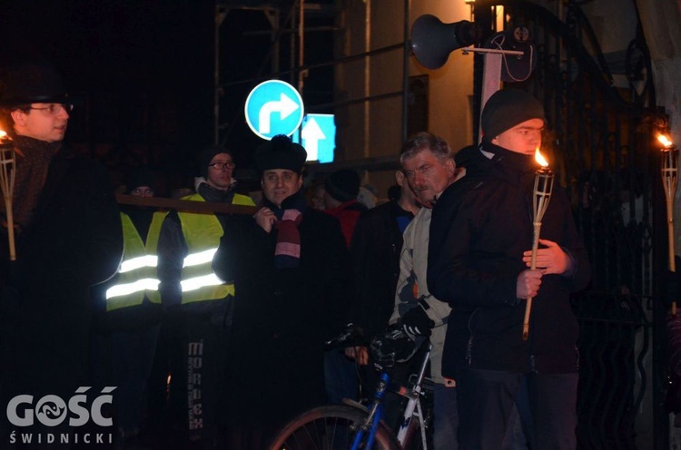 Droga Krzyżowa ulicami Świdnicy