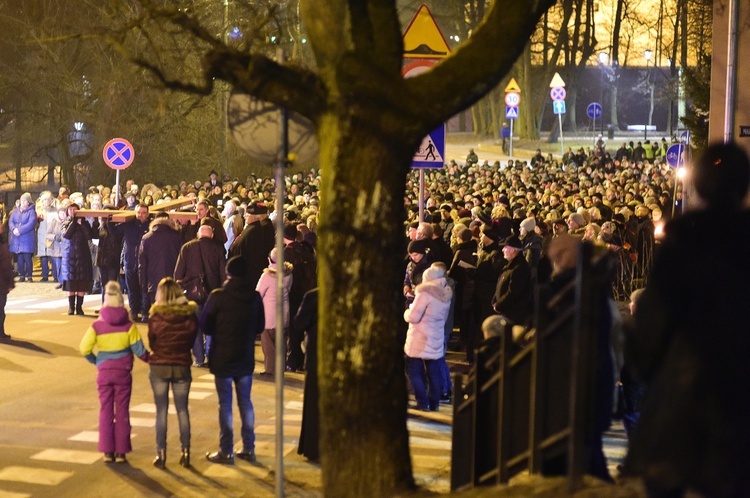 Droga Krzyżowa ulicami Olsztyna