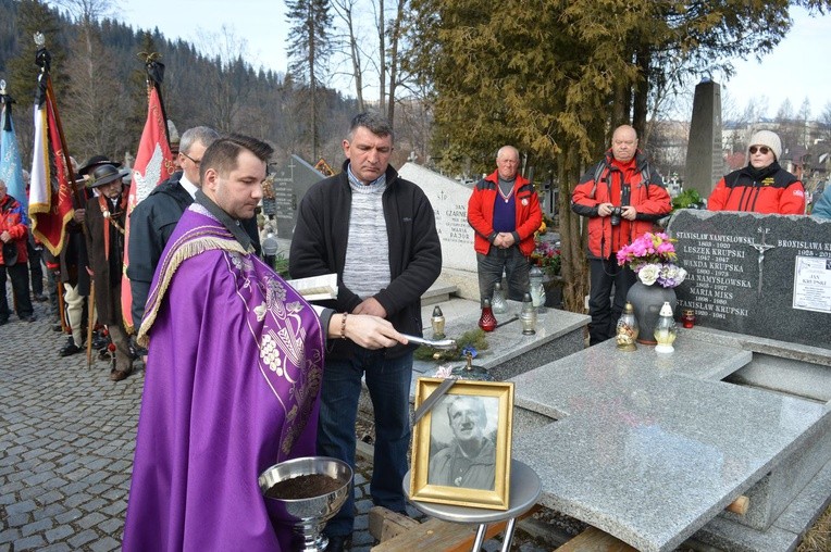 Pogrzeb Jana Krupskiego - ratownika TOPR i przewodnika