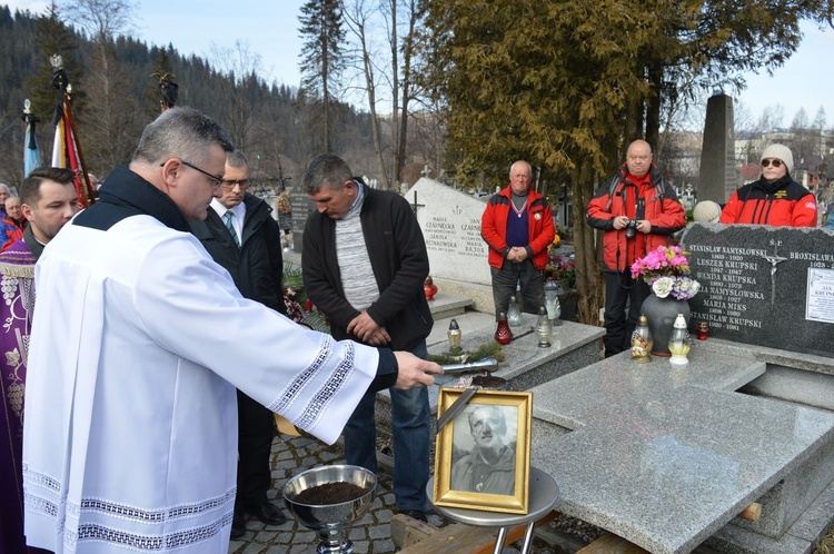 Pogrzeb Jana Krupskiego - ratownika TOPR i przewodnika