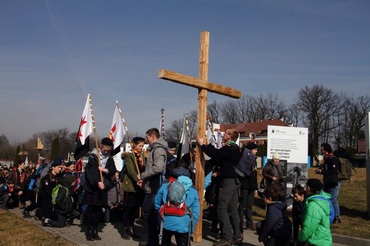 Skauci Europy na drodze krzyżowej i w sanktuarium św. Jana Pawła II