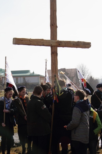 Skauci Europy na drodze krzyżowej i w sanktuarium św. Jana Pawła II