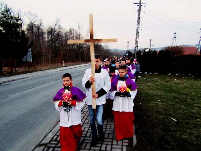 Plenerowa Droga Krzyżowa w Łąkcie