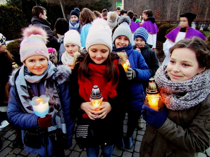 Plenerowa Droga Krzyżowa w Łąkcie