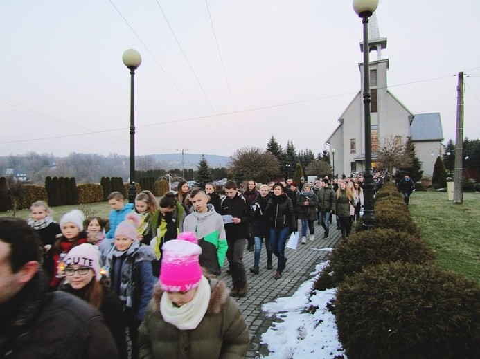 Plenerowa Droga Krzyżowa w Łąkcie