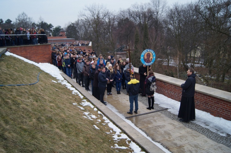 Pielgrzymka maturzystów na Jasną Górę