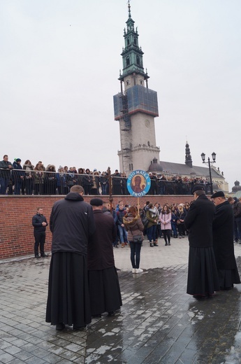 Pielgrzymka maturzystów na Jasną Górę