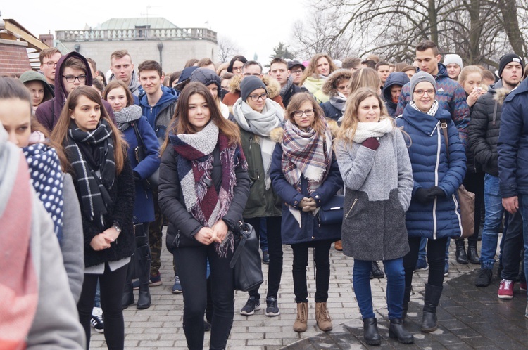 Pielgrzymka maturzystów na Jasną Górę