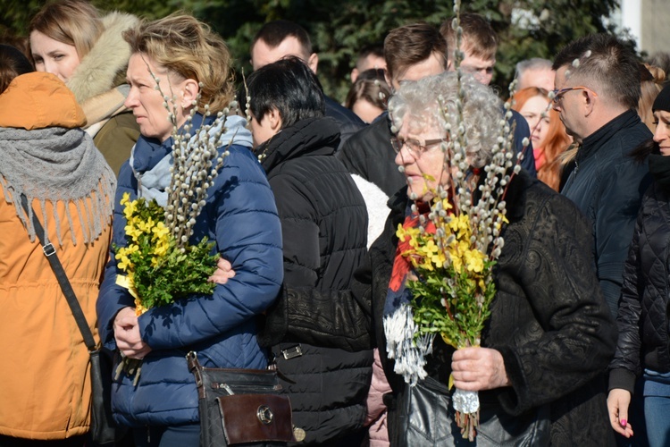 Opole-Szczepanowice: Procesja w Niedzielę Palmową