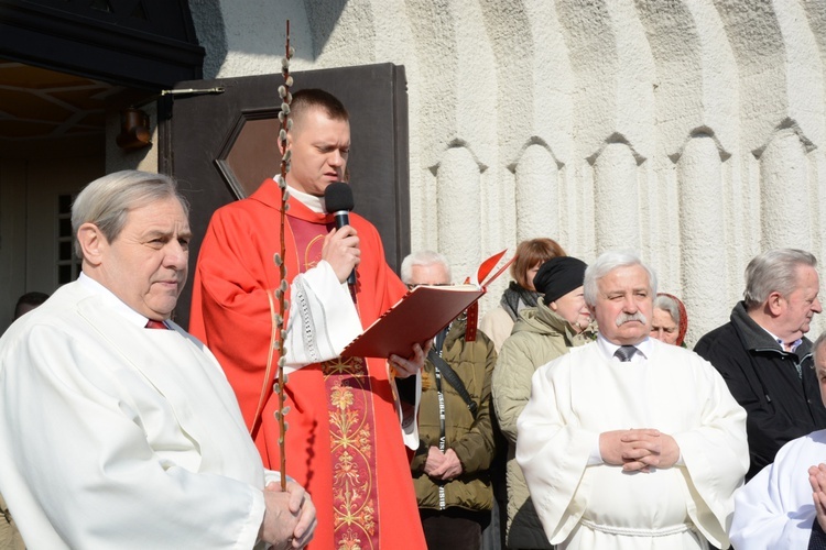 Opole-Szczepanowice: Procesja w Niedzielę Palmową