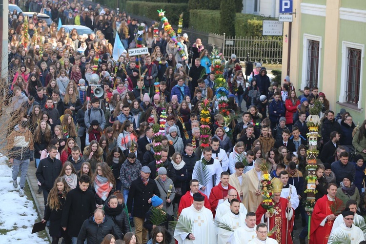 Spotkanie młodych w Niedzielę Palmową 