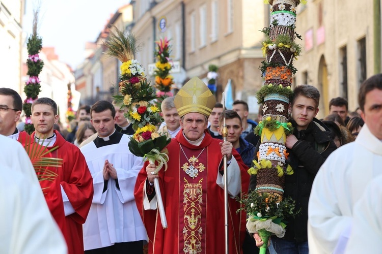 Spotkanie młodych w Niedzielę Palmową 