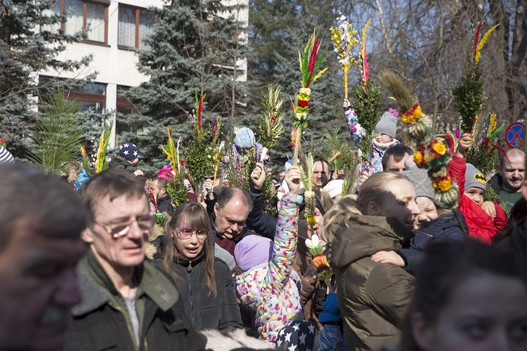 Niedziela Palmowa w Bielańskim Lesie