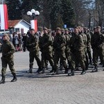 Przysięga żołnierzy obrony terytorialnej w Stalowej Woli