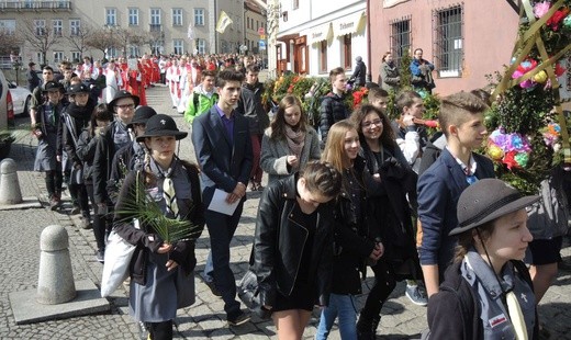 Niedziela Palmowa młodych w Bielsku-Białej 2018