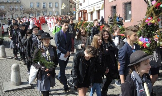 Niedziela Palmowa młodych w Bielsku-Białej 2018